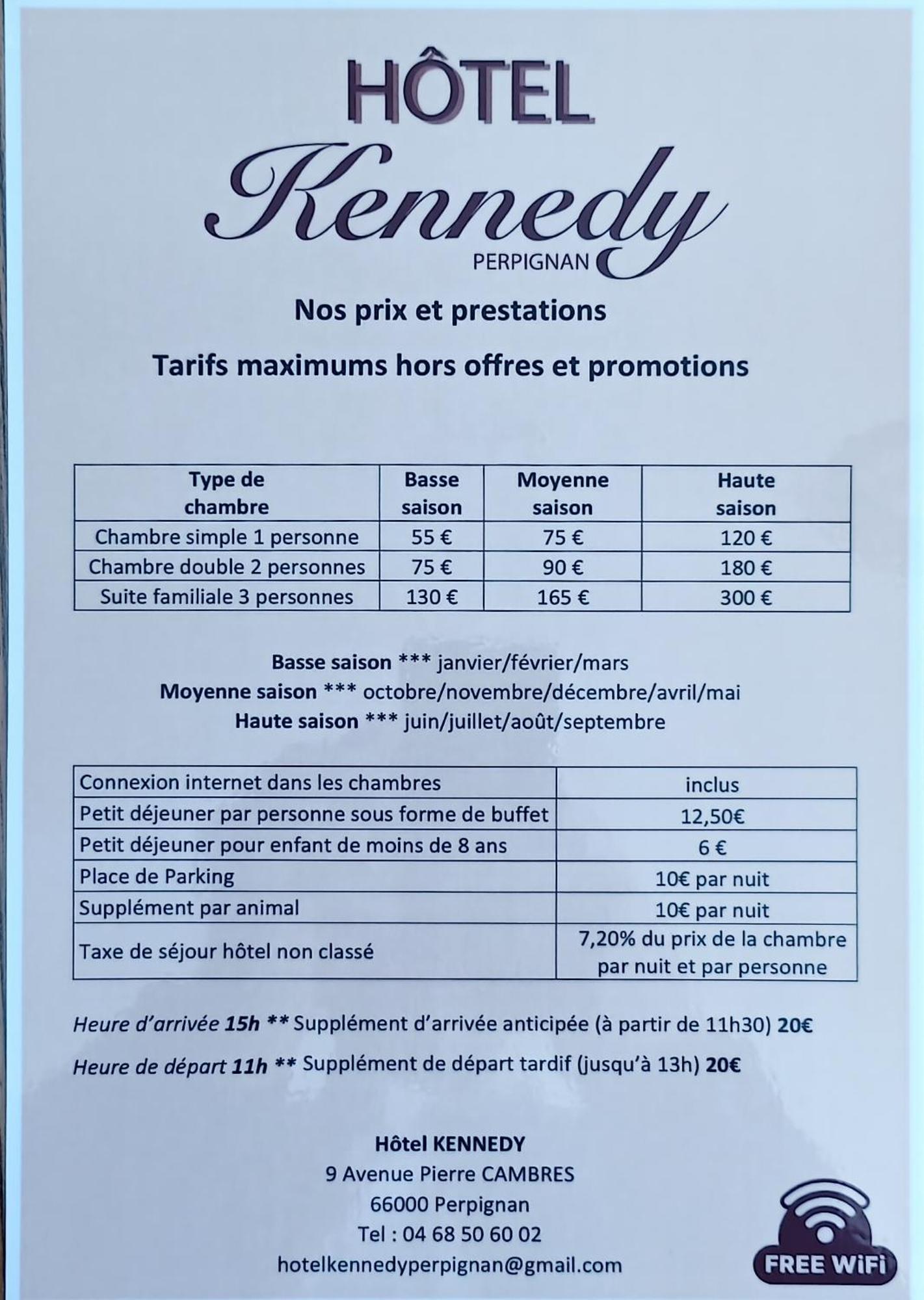 Kennedy Hotel Perpignan